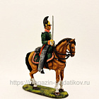 Миниатюра из олова Обер-офицер драгунского полка 1812-15 гг, 54 мм, Студия Большой полк (БП0638.12.02.54) (БП0638.12.02.54)