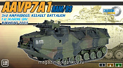 Масштабная модель в сборе и окраске Д Танк в сборе AAVP7A1 (1/72) Dragon - фото