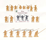 Солдатики из пластика Полк иноземного строя №2 (18 шт., бежевый) 1:32, Уфимский солдатик - фото