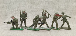 Современная англ. пехота (6 шт.) Crescent 1/32 (489-083) (489-083)