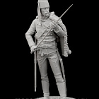 Сборная миниатюра из смолы Рядовой гусарских полков и эскадронов 75 mm (1:24) Medieval Forge Miniatures (C-75-126) (C-75-126)