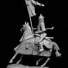 Сборная миниатюра из смолы Золотоордынский знатный воин, конец 14 - начало 15 века, 54 мм, Chronos miniatures (CHM-54357) (CHM-54357)