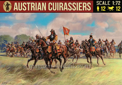 Солдатики из пластика Austrian Cuirassiers (1/72) Strelets