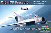 80334 Самолет "MiG-17F Fresco C " (1/48) Hobbyboss