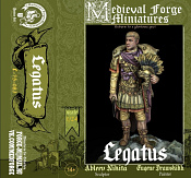 C-75-083 Легат, 75 mm (1:24) Medieval Forge Miniatures