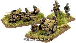 Сборная модель из пластика Gebirgsjager PaK36 Platoon (x2) (15мм) Flames of War (GE504) (GE504)