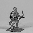 Сборная фигура из металла Русский лучник, готовящийся к стрельбе XIII в., 28 мм, Figures from Leon (L022) (L022)