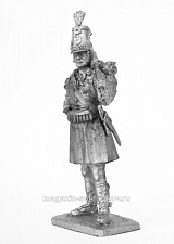 Миниатюра из олова 638 РТ Стрелок 1 батальона испанского полка, Валенсия 1808 год 54 мм, Ратник - фото