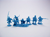 Солдатики из пластика ACW UNION IN GREAT COATS (Blue) 16 in 8, 1:32 - фото