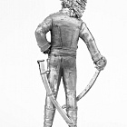Миниатюра из олова 571 РТ Офицер мусульманской роты легиона Мирабо, 1800 г., 54 мм, Ратник (571-РТ) (571-РТ)