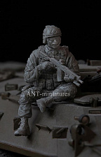 Сборная фигура из смолы Officer of FSB Spetsnaz, Russia (1:35) Ant-miniatures - фото