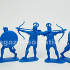 Солдатики из пластика Война в Трое (War at Troy infantry) цвет: синий, бежевый, 1:32, LOD Enterprises (LOD001) (LOD001)