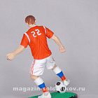 Миниатюра в росписи Футболист, 1:32, Сибирский партизан (СП162) (СП162)