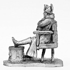 Миниатюра из олова 534 РТ Наполеон при Бородино, 54 мм, Ратник