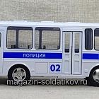Масштабная модель в сборе и окраске ПАЗ 3205 Полиция (Q540-0355) (Q540-0355)