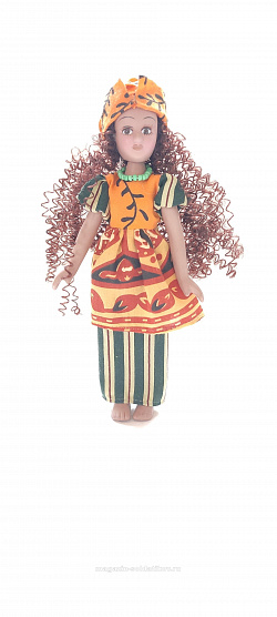 Сенегал. Куклы в костюмах народов мира DeAgostini