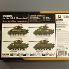 Сборная модель из пластика ИТ M4A3E8 ШЕРМАН «Ярость» (1/56) Italeri (25772) (25772)