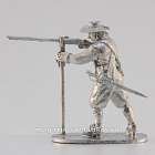 Сборная миниатюра из смолы Мушкетер, Тридцатилетняя война 28 мм, Аванпост