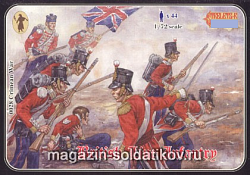 Солдатики из пластика Британская линейная пехота. Крымская война (1/72) Strelets (028) (028)