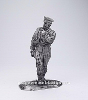 Миниатюра из олова 301 РТ Летчик авиации Северного флота, СССР, 1941 г., 54 мм, Ратник - фото