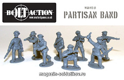 Сборные фигуры из пластика Партизаны (8) BLI Warlord (WGB-PZ-21) (WGB-PZ-21)