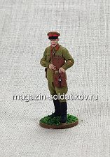 Политрук, пехота РККА. 1939-42 гг. СССР, 54 мм - фото