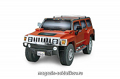 Сборная модель из картона. Серия: Авто. Масштаб 1/24. HUMMER H3 (красный) Умбум - фото