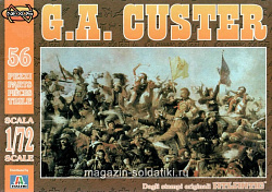 Солдатики из пластика АТЛ 007 Фигурки G.A. Custer (1/72) Nexus