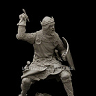 Сборная миниатюра из смолы Robert Bruce, King of Scotland 75 mm, 1:24 Medieval Forge Miniatures (C-75-025) (C-75-025)
