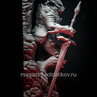 Сборная миниатюра из смолы Драконорожденный, 75 мм, TRILOKA MINIATURES (TLK-75-034) (TLK-75-034)