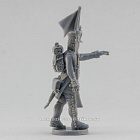 Сборная миниатюра из смолы Сержант фузилёрной роты, идущий, Франция, 28 мм, Аванпост