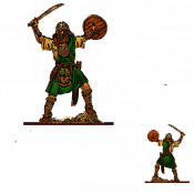 Волшебная фанера Горцы: Тито Элларе (дерево), Воины и битвы - фото