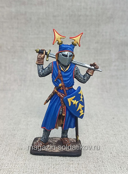 Миниатюра из олова Ваксмут фон Мюльхаузен, XIII век, 54 мм, Студия Большой полк (ИЛ2398.07.01.54) (ИЛ2398.07.01.54)