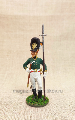 Унтер-офицер Лейб-гвардии Преображенского полка. Россия, 1802-06 гг. 54 мм