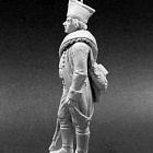 Сборная миниатюра из металла Рядовой егерских полков (2 вар.голов, 2 вар. рук) Россия 1799, 54 мм Chronos miniatures
