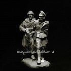 Сборная миниатюра из смолы Взяли «языка», 75 мм, TRILOKA MINIATURES (TLK-75-033) (TLK-75-033)