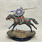 Миниатюра из смолы Конный англо-саксонский воин, 1066 г., 54 мм, Студия Большой полк (FIV028.07.09.54) (FIV028.07.09.54)