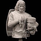 Бюст из смолы Ричард Львиное сердце 1:10 Medieval Forge Miniatures (A-048) (A-048)
