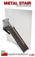 Сборная модель из пластика Металлическая лестница MiniArt (1/35) - фото