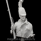 Бюст из смолы Рядовой Драгунских полков, 1:10 Medieval Forge Miniatures (A-052) (A-052)