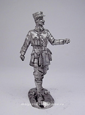 Миниатюра из олова 214 РТ Румынский офицер 54 мм, Ратник - фото
