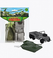 Солдатики из пластика Игровой набор «Бронегруппа», Биплант - фото