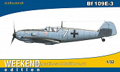 3402 Э Самолет BF 109E-3, 1;32, Eduard