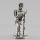 Сборная миниатюра из металла Егерь, заряжающий 28 мм, Аванпост