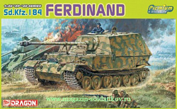 Сборная модель из пластика Д Танк Ferdinand (Prem.Ed.) (1/35) Dragon (6317) (6317)