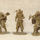 Солдатики из мягкого резиноподобного пластика Бандиты, набор 6 шт, 1/32 Soldiers. Есть