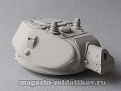 Аксессуары из смолы Башня Т-34/76 СТЗ 1941-42 (ранняя литая) производства завода №264, конверсионный набор.Tank - фото