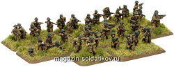 Миниатюра из металла French Infantry Platoon with 3 squads (15мм) Flames of War (FR702) (FR702)