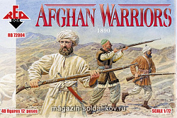 Солдатики из пластика Афганские воины 1890 (1/72) Red Box