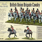 Сборные фигуры из пластика Набор миниатюр British Union Brigade Cavalry, 28 мм Warlord (302011002) (302011002)